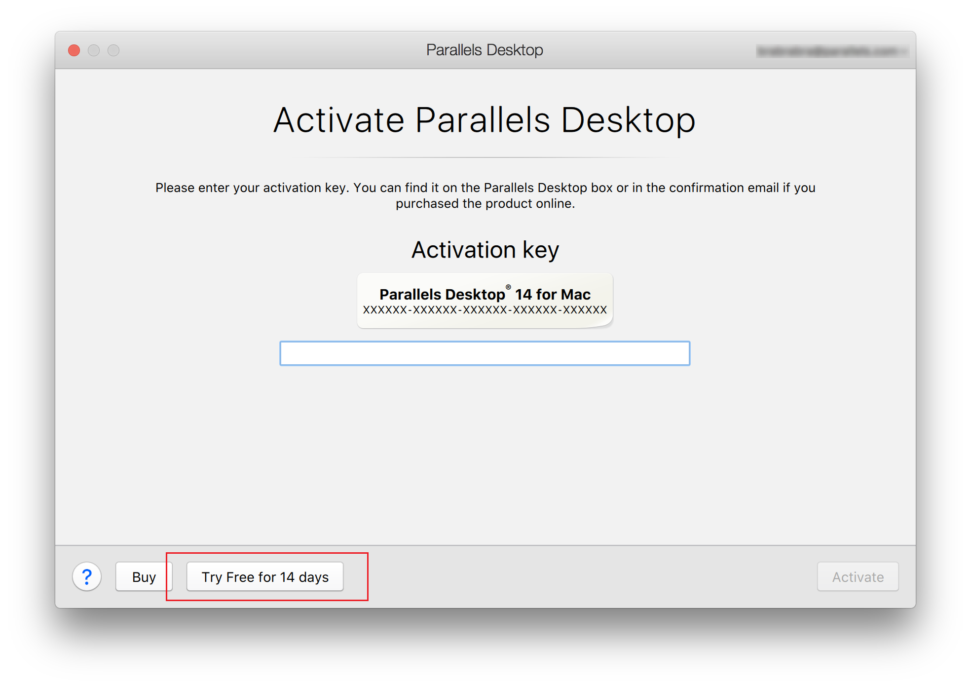 Parallels 13 Activation Key List For Mac