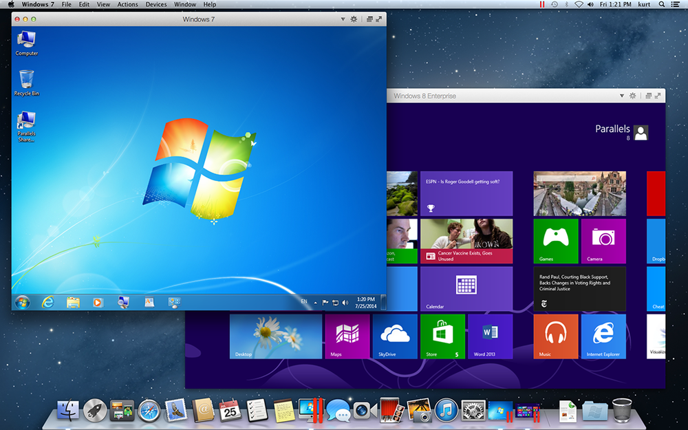 Parallels For Mac Open Window